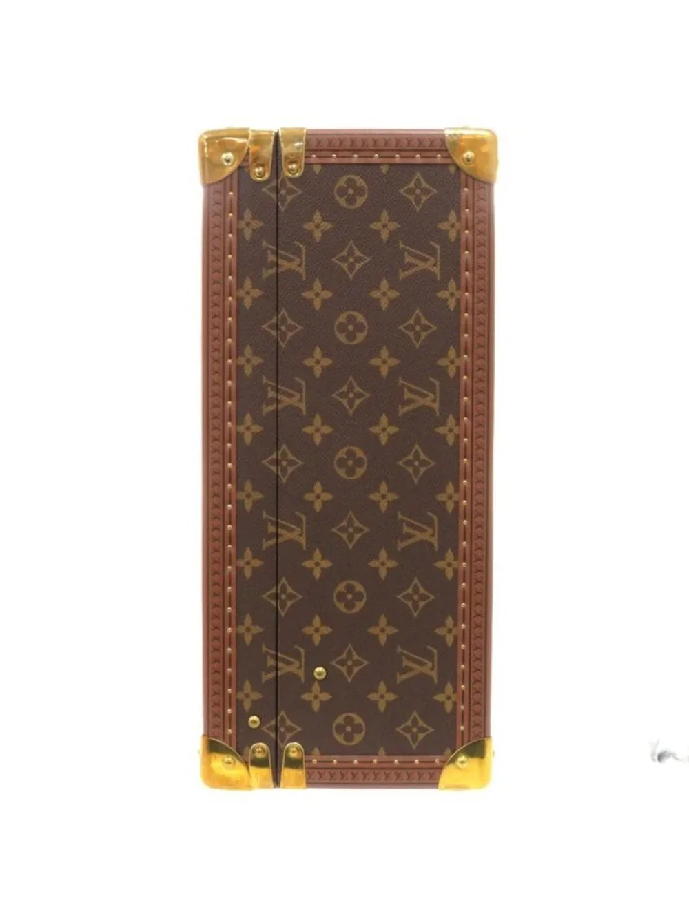 Louis Vuitton Bisten 55 Monogram Trunk Case Bag 1857